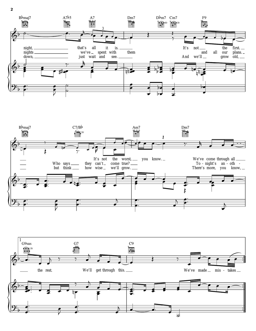 It's Just Another New Year's Eve Piano, Vocal, Guitar scores gallery preview page 2