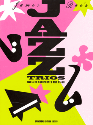 Book cover for Jazz Trios, 2 Alto Sax/Piano