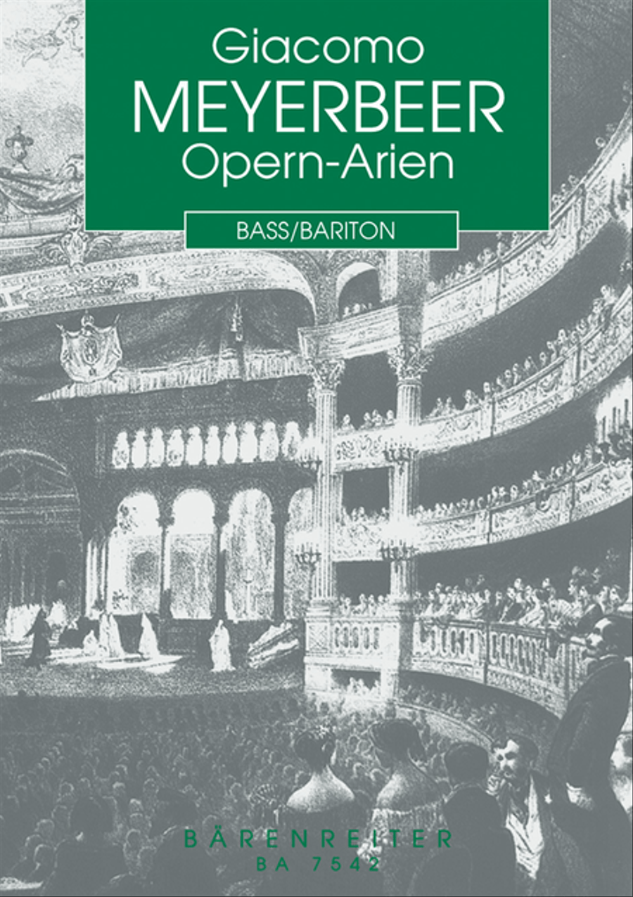 Opern-Arien for Bass/Bariton Baritone Voice scores gallery preview page 1