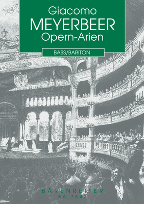 Book cover for Opern-Arien for Bass/Bariton