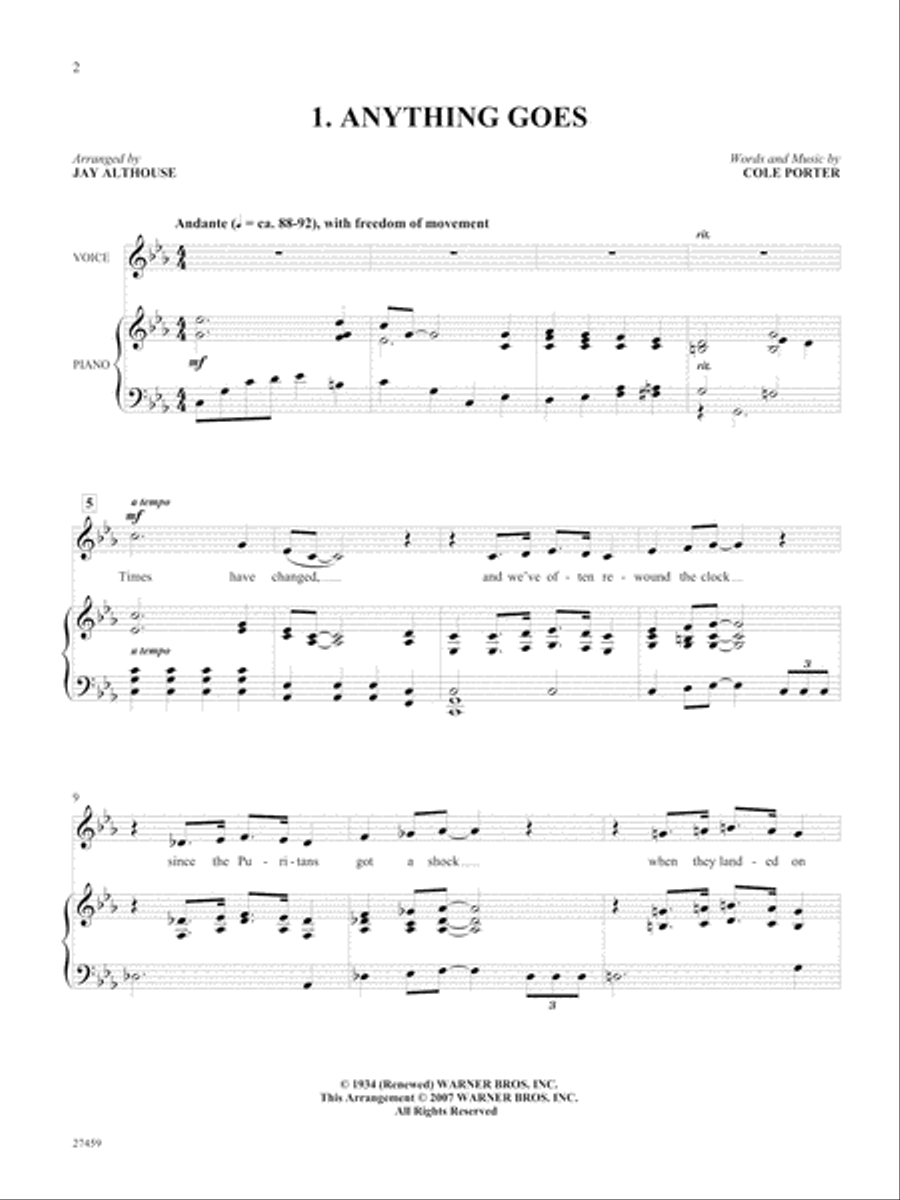 Standards for Solo Singers Medium-High Voice scores gallery preview page 2
