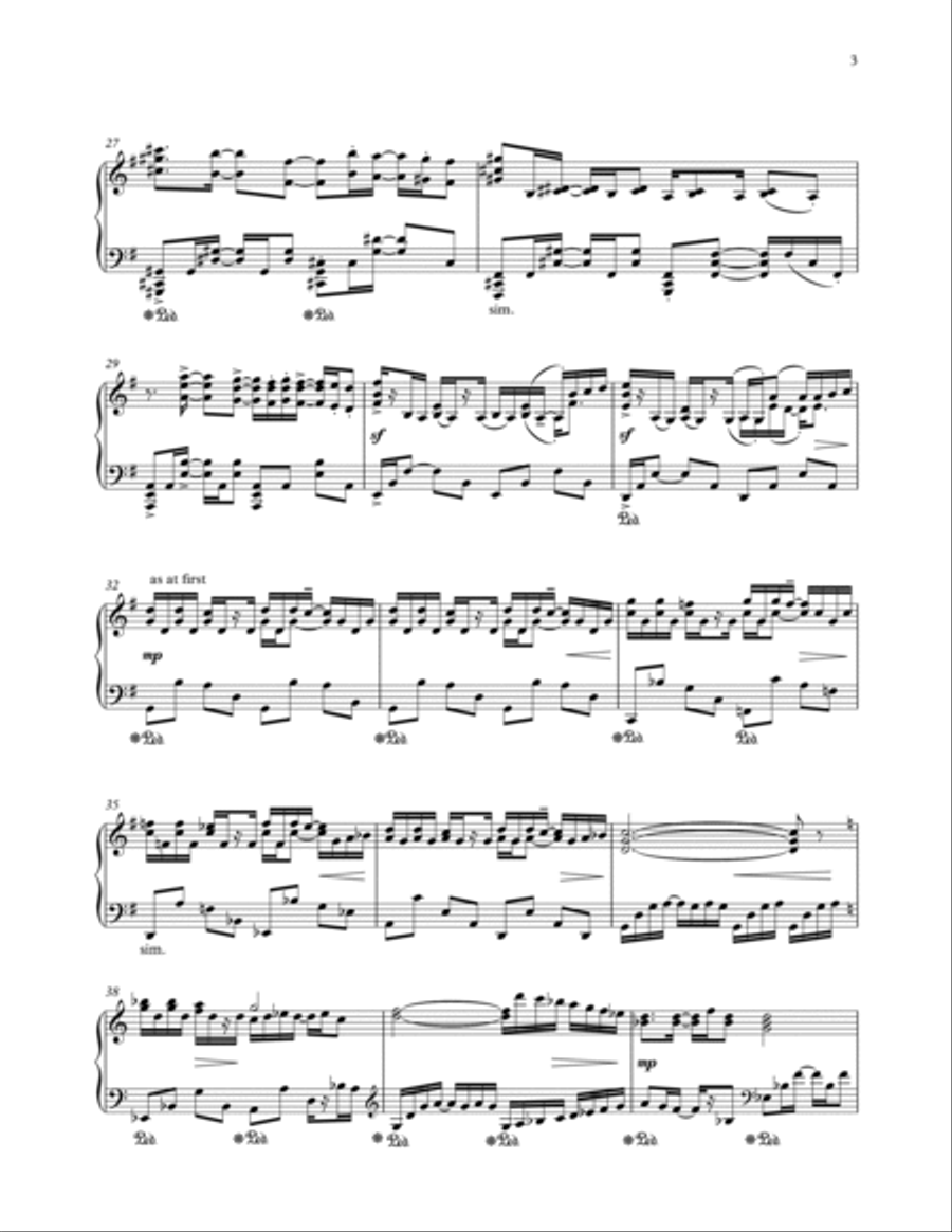 [Adams] Etude in G Major (Part I, No. 2) Piano Method scores gallery preview page 5