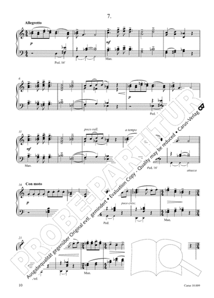 Bartok: Piano pieces from Gyermekeknek and Mikrokosmos arranged for organ (Kompositionen aus Gyermekeknek und Mikrokosmos. Bearbeitungen fur Orgel)