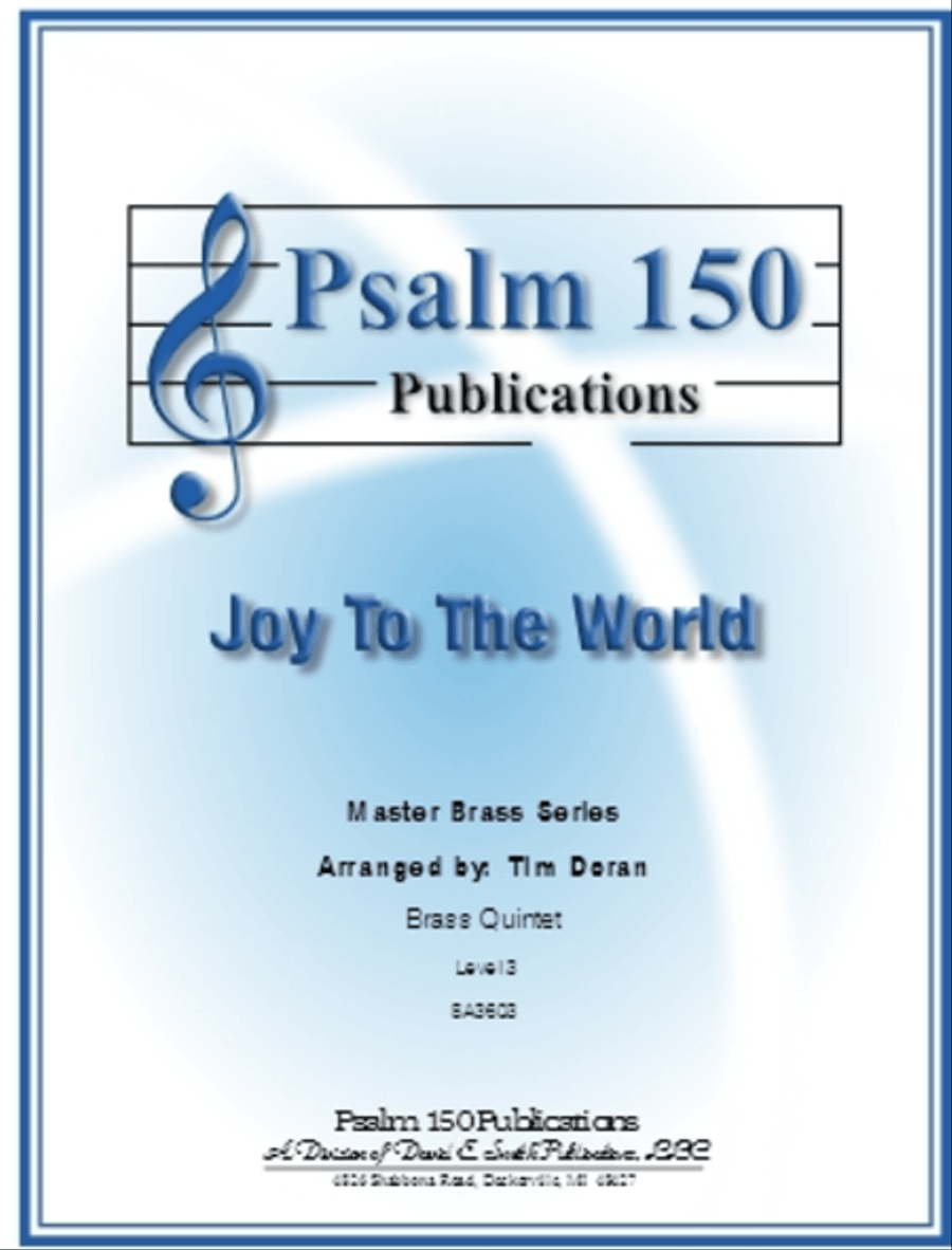 Joy To The World Brass Quintet scores gallery preview page 1