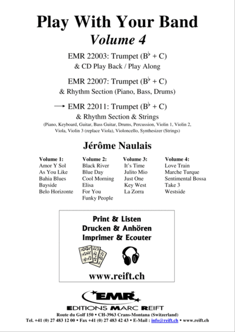 Play With Your Band Volume 4 Trumpet scores gallery preview page 2
