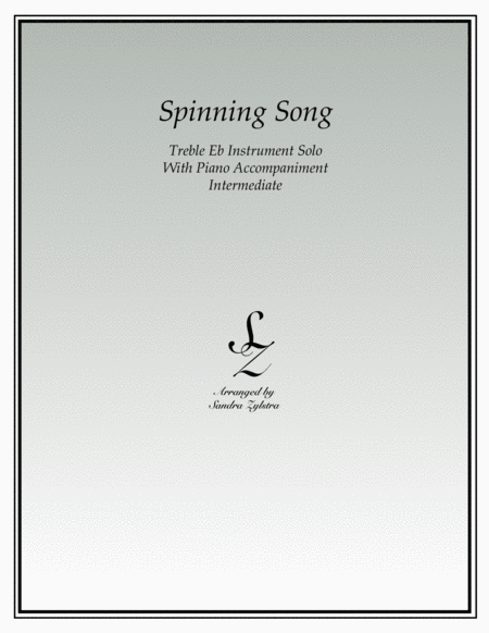 Spinning Song (treble Eb instrument solo) image number null