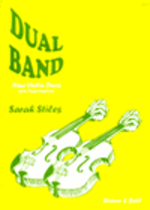 Book cover for Dual Band. Nine Violin Duos with Improvisation