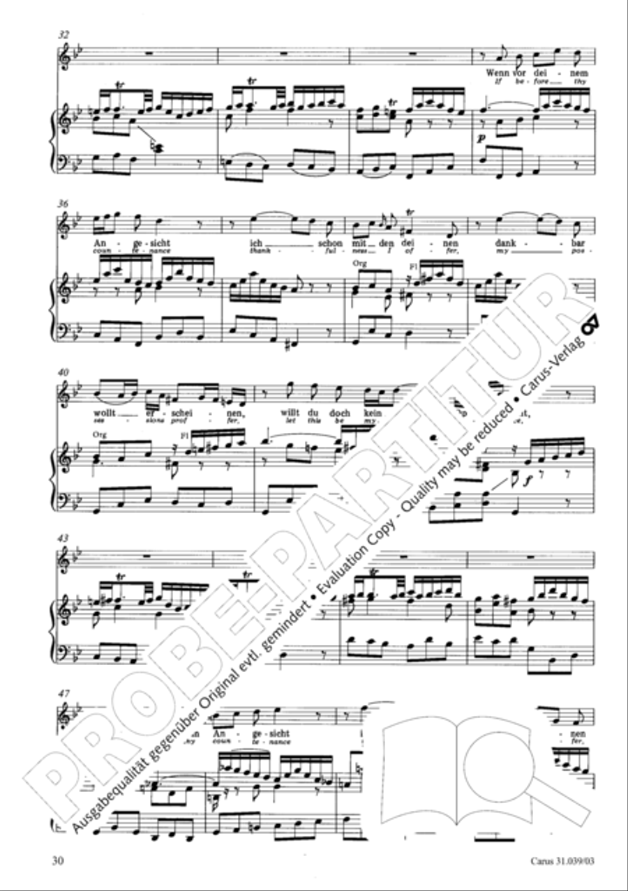 Give the hungry ones thy bread (Brich dem Hungrigen dein Brot) 4-Part scores gallery preview page 31