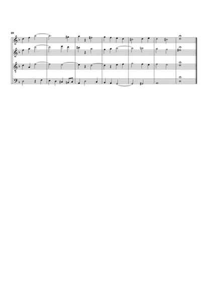 Fugue, Op.37 no.3/II (arrangement for 4 recorders)