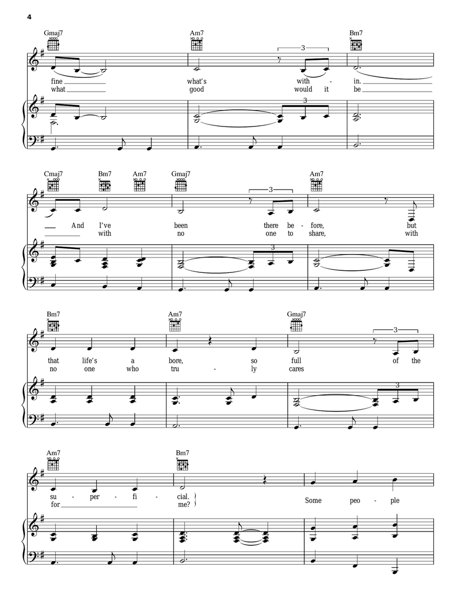 If I Ain't Got You Acoustic Guitar scores gallery preview page 4