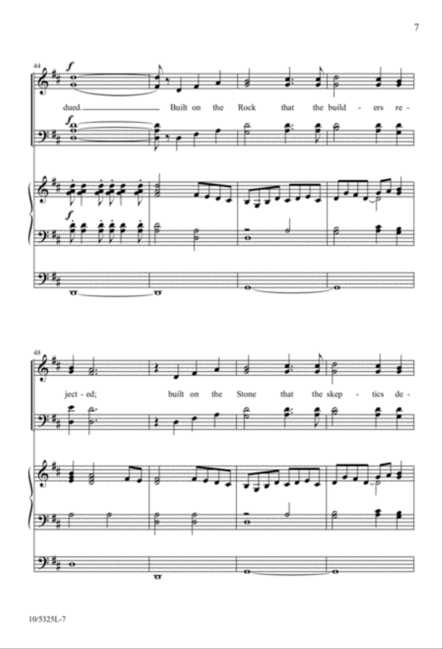 Our Firm Foundation Our Firm Foundation 4-Part scores gallery preview page 7