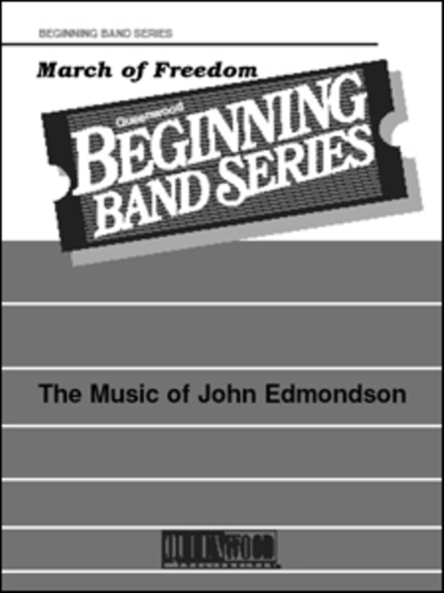 March of Freedom - Score March of Freedom - Score Concert Band scores gallery preview page 1