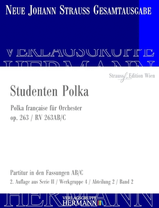 Studenten Polka Op. 263 RV 263AB/C
