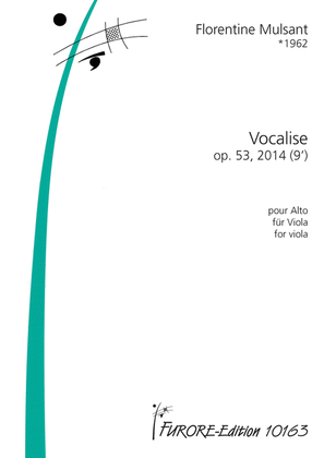 Vocalise op. 53