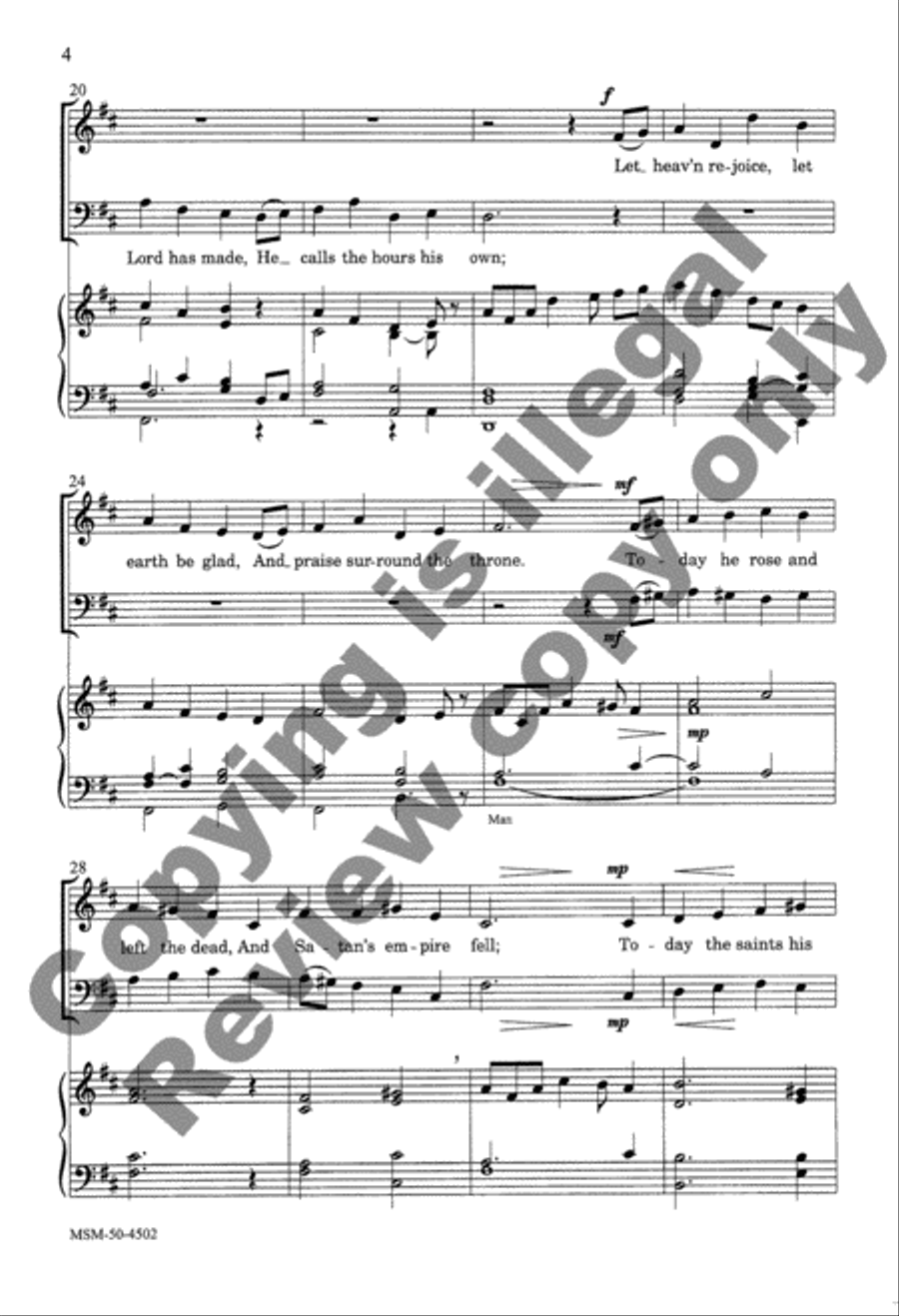 This Is the Day This Is the Day 3-Part scores gallery preview page 10