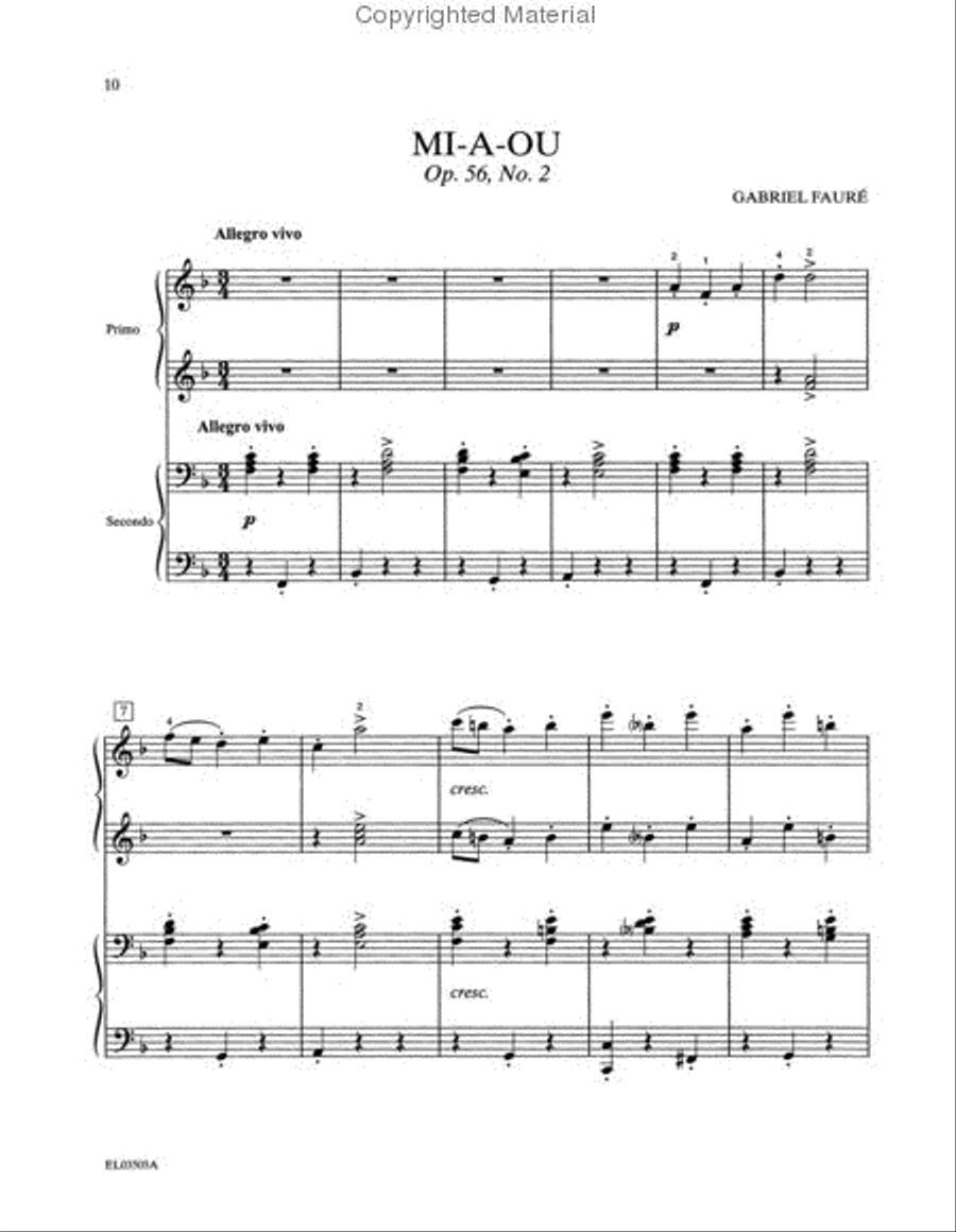 Dolly, Op. 56 Small Ensemble scores gallery preview page 3