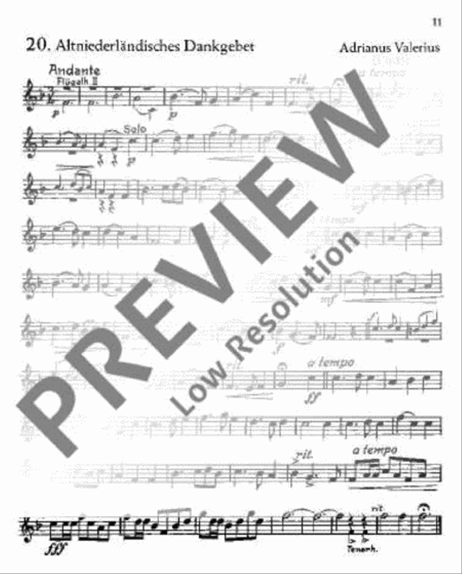 Für Feiern und Feste Für Feiern und Feste Trumpet scores gallery preview page 12