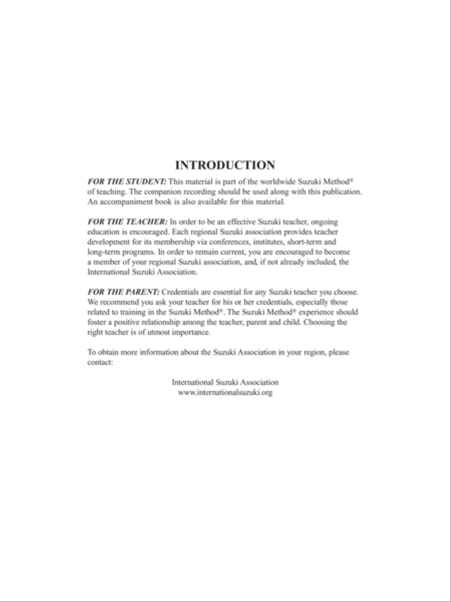 Suzuki Recorder School (Alto Recorder), Volume 1 Alto Recorder scores gallery preview page 10