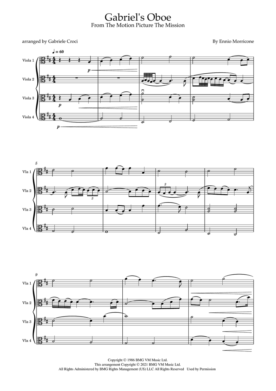 Book cover for Gabriel's Oboe