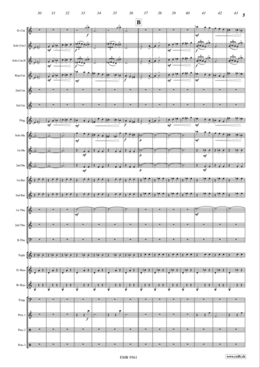Spartacus Spartacus Brass Band scores gallery preview page 6