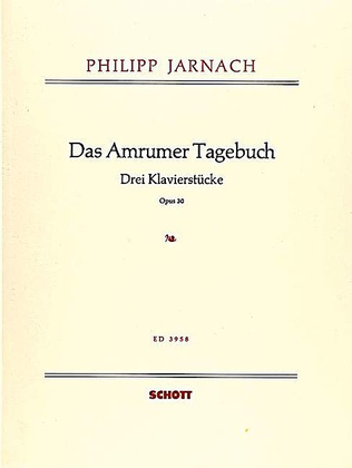 Das Amrumer Tagebuch, Op. 30