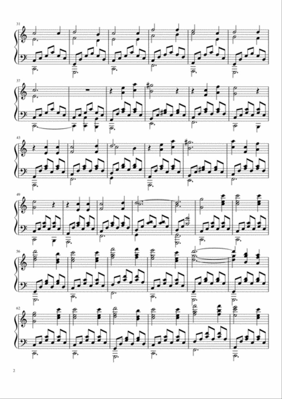 Dark Sky Island Dark Sky Island Easy Piano scores gallery preview page 2