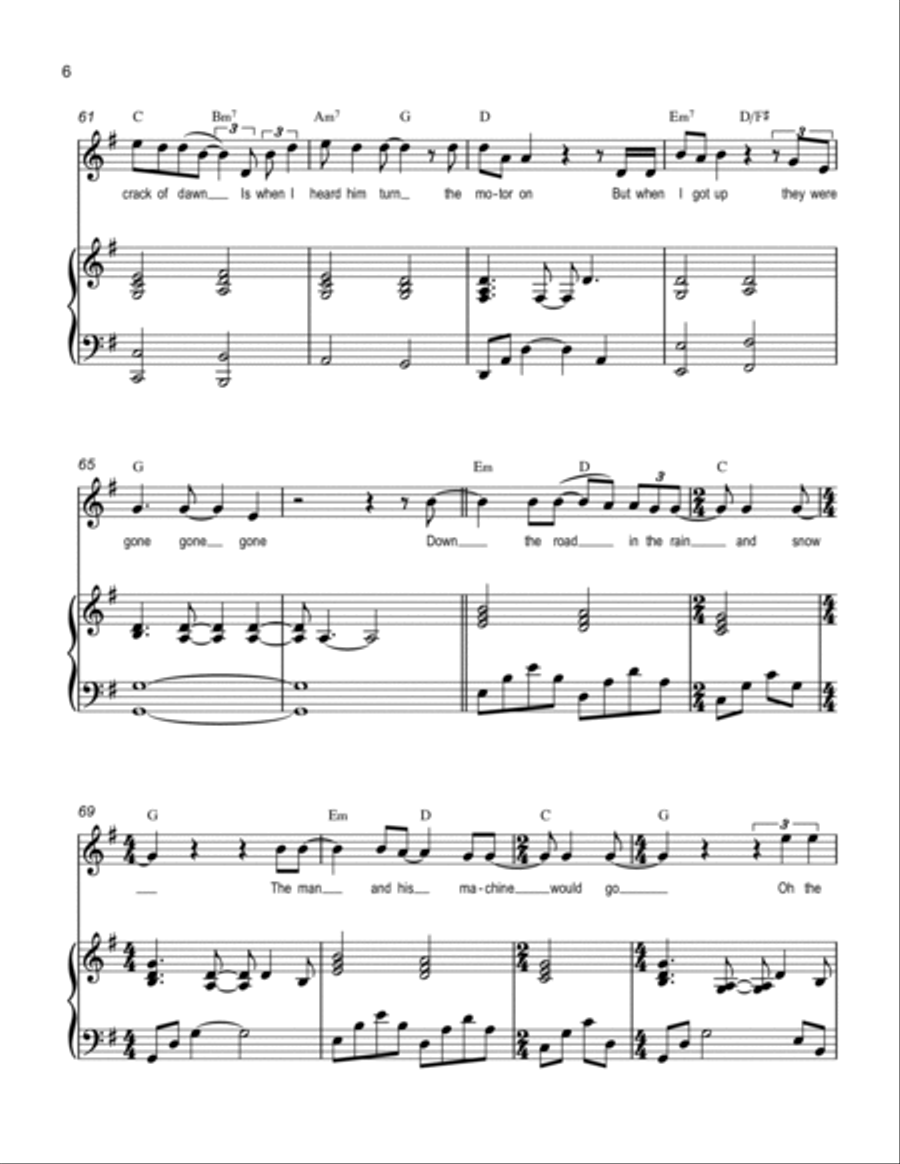Silver Thunderbird Voice scores gallery preview page 6