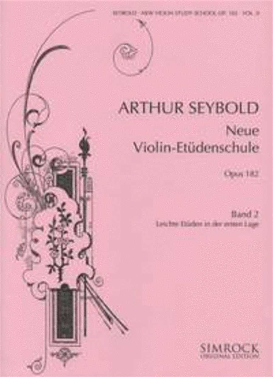 Neue Violin Etudes 2 Op.182 Violin Solo scores gallery preview page 1