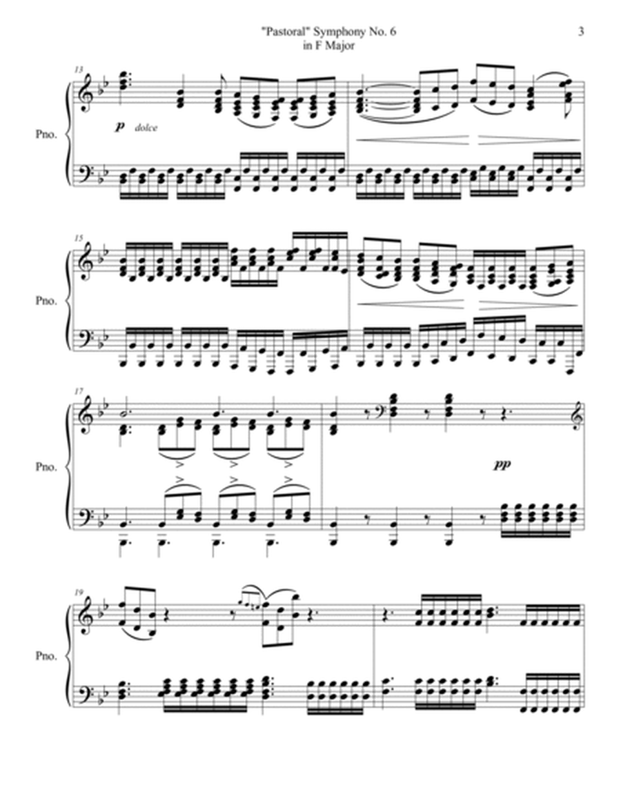 "Pastoral" Symphony No. 6 in F Major, Op. 68 Mov. II image number null