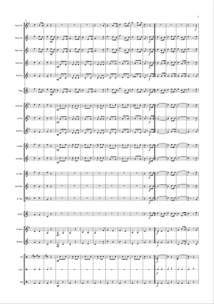 Heart of Oak Brass Band scores gallery preview page 3