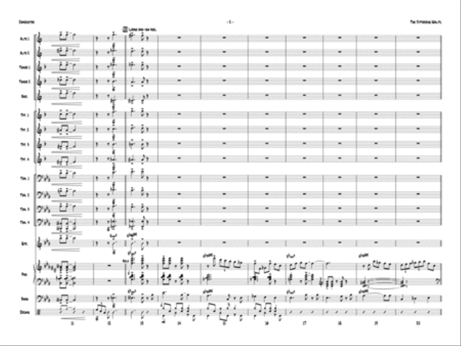 The Jitterbug Waltz Jazz Ensemble scores gallery preview page 3
