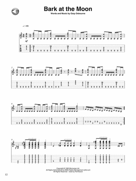 Metal Classics for Fingerstyle Guitar image number null