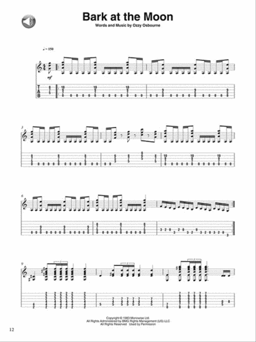 Metal Classics for Fingerstyle Guitar image number null