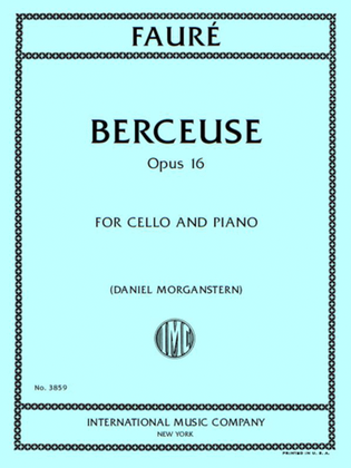 Book cover for Berceuse, Opus 16