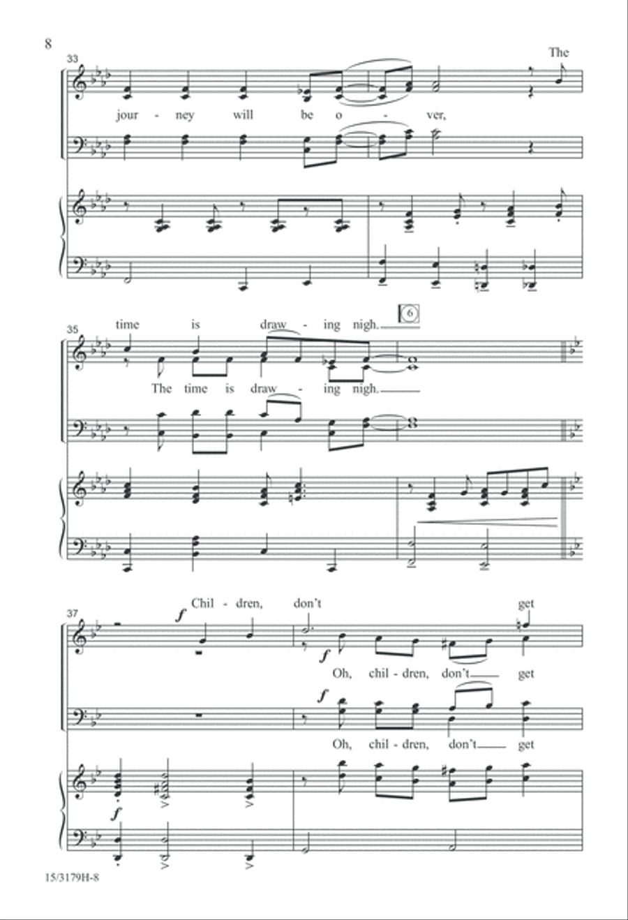 Keep Your Lamps! 4-Part scores gallery preview page 8