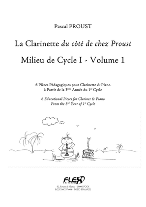 Book cover for The Clarinet du cote de chez Proust - Level 2 - Volume 1