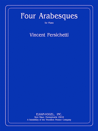 Book cover for Four Arabesques
