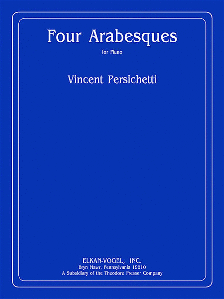 Four Arabesques Four Arabesques Chamber Music scores gallery preview page 1