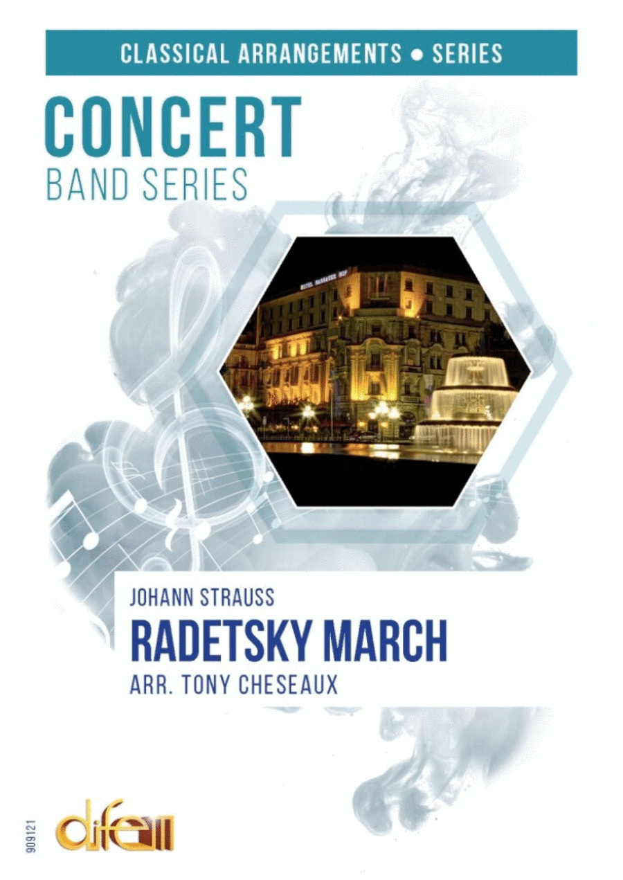 Radetsky March Concert Band scores gallery preview page 1