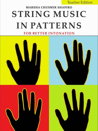 Book cover for String Music in Patterns: for Better Intonation (Viola Edition)