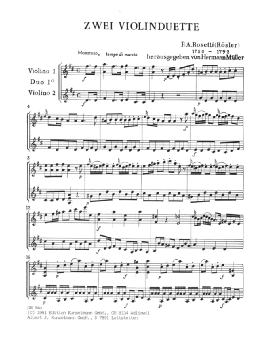 2 violin duets String Duet scores gallery preview page 2