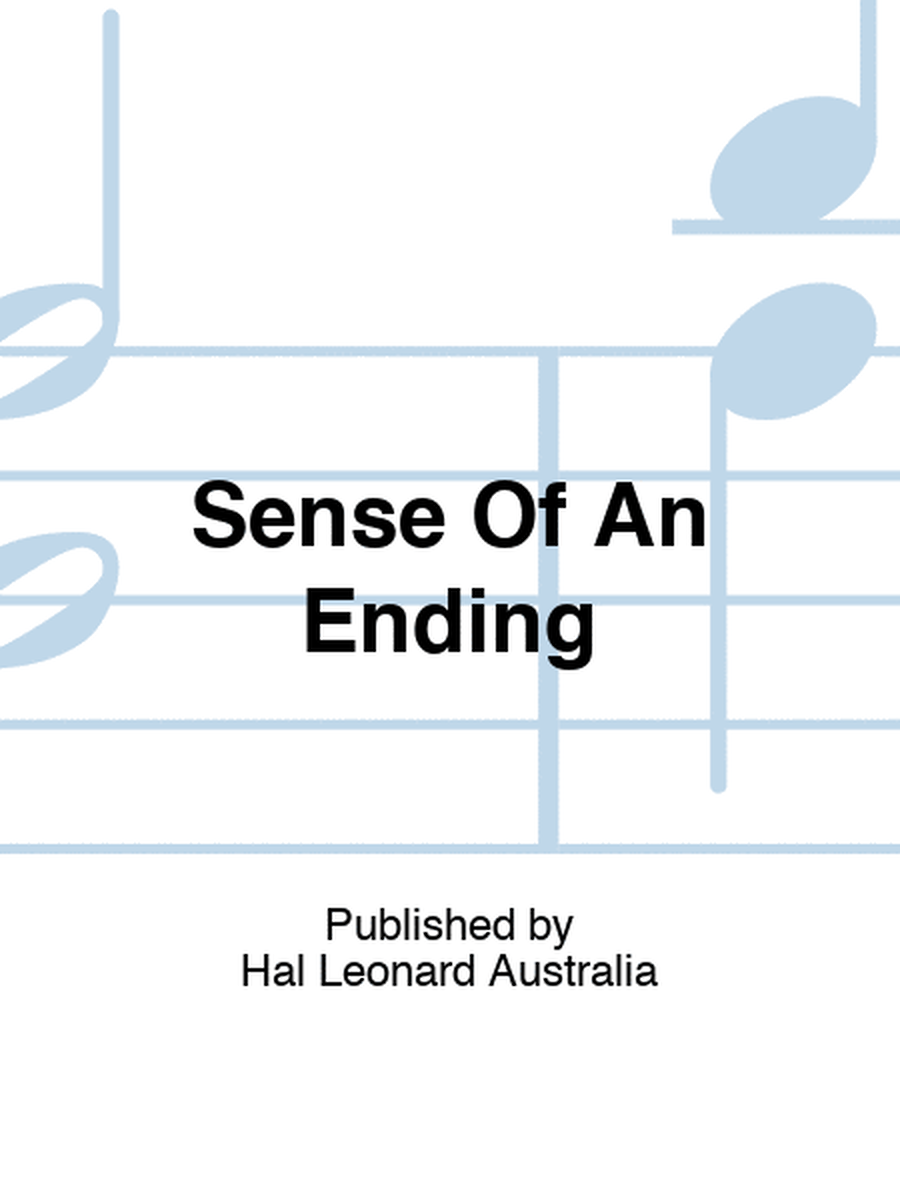 Sense Of An Ending