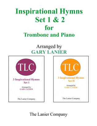 INSPIRATIONAL HYMNS Set 1 & 2 (Duets - Trombone and Piano with Parts)