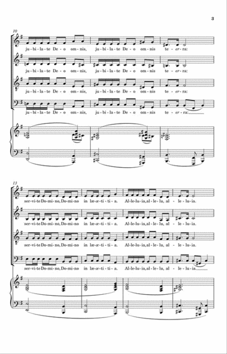 Cantate Domino from Adiemus: Songs of Sanctuary SSATB scores gallery preview page 3