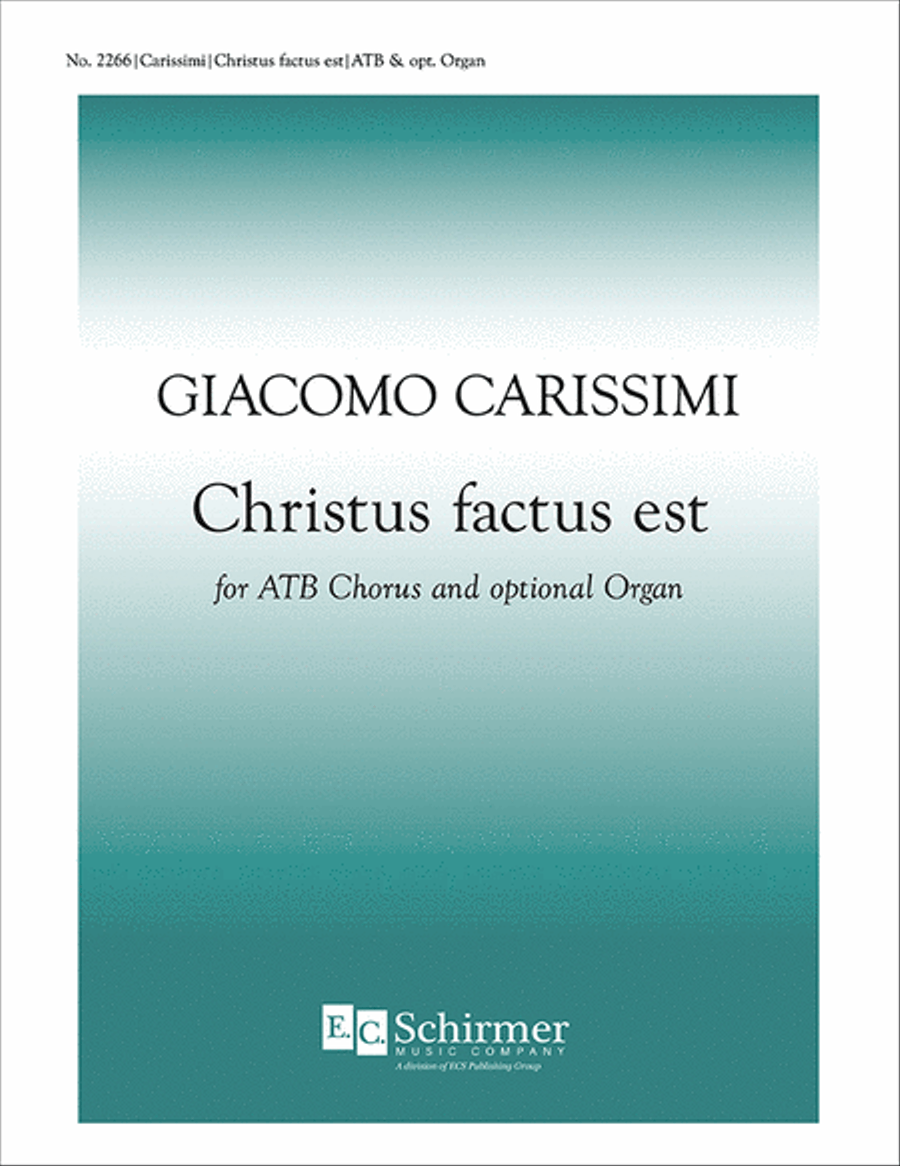 Christus Factus Est ATB scores gallery preview page 1