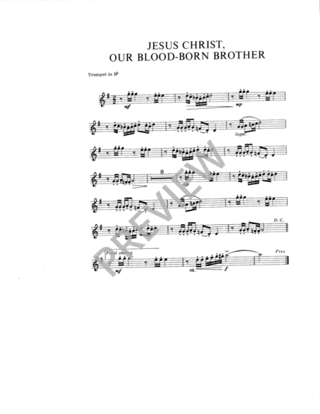 Jesus Christ Our Blood-born Brother