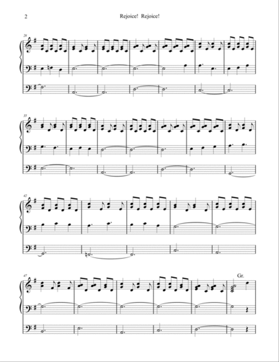 Advent and Christmas Organ Works, Vol.2 by Phil Lehenbauer Organ Solo scores gallery preview page 3