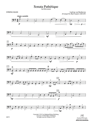 Sonata Pathetique: String Bass