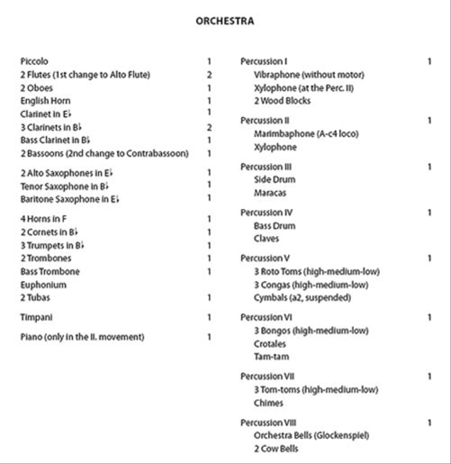 Wind Symphony Concert Band scores gallery preview page 2