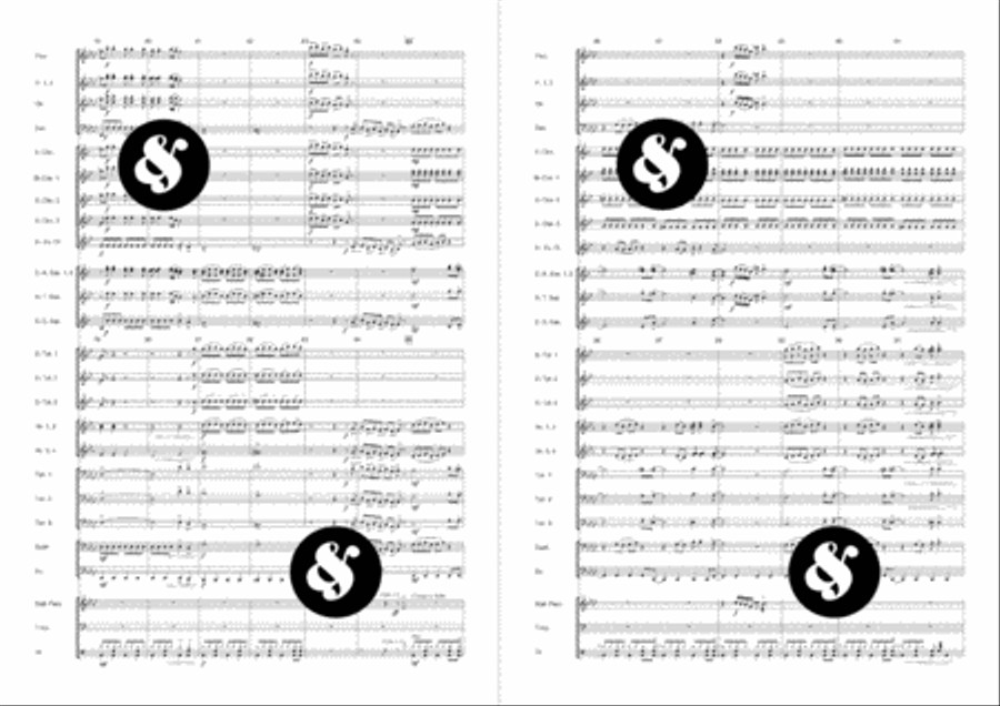 Mamma Mia! Concert Band scores gallery preview page 8